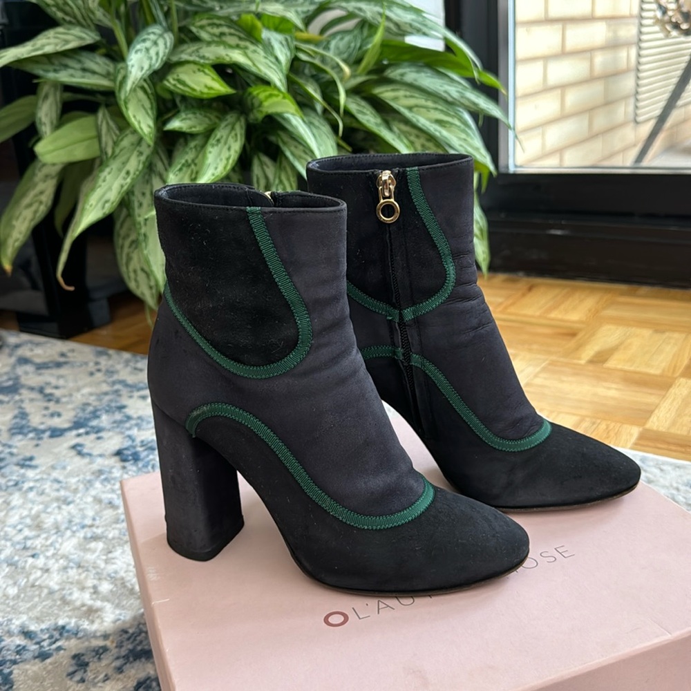 L’Autre Chose Suede Ankle Boots